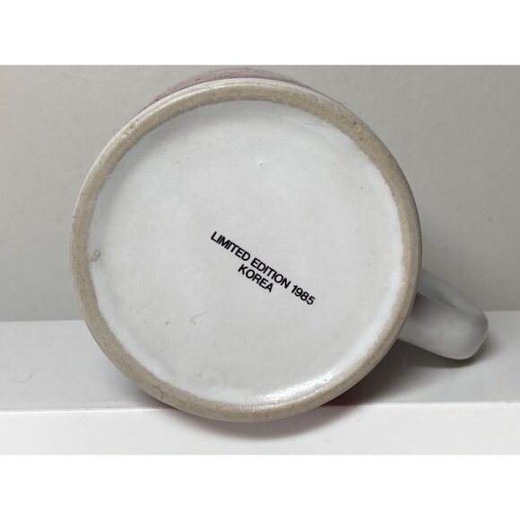 Mrs Fields Mug Red White Ceramic Dad You Are Special  Cookie Coffee Tea VTG - Picture 3 of 4